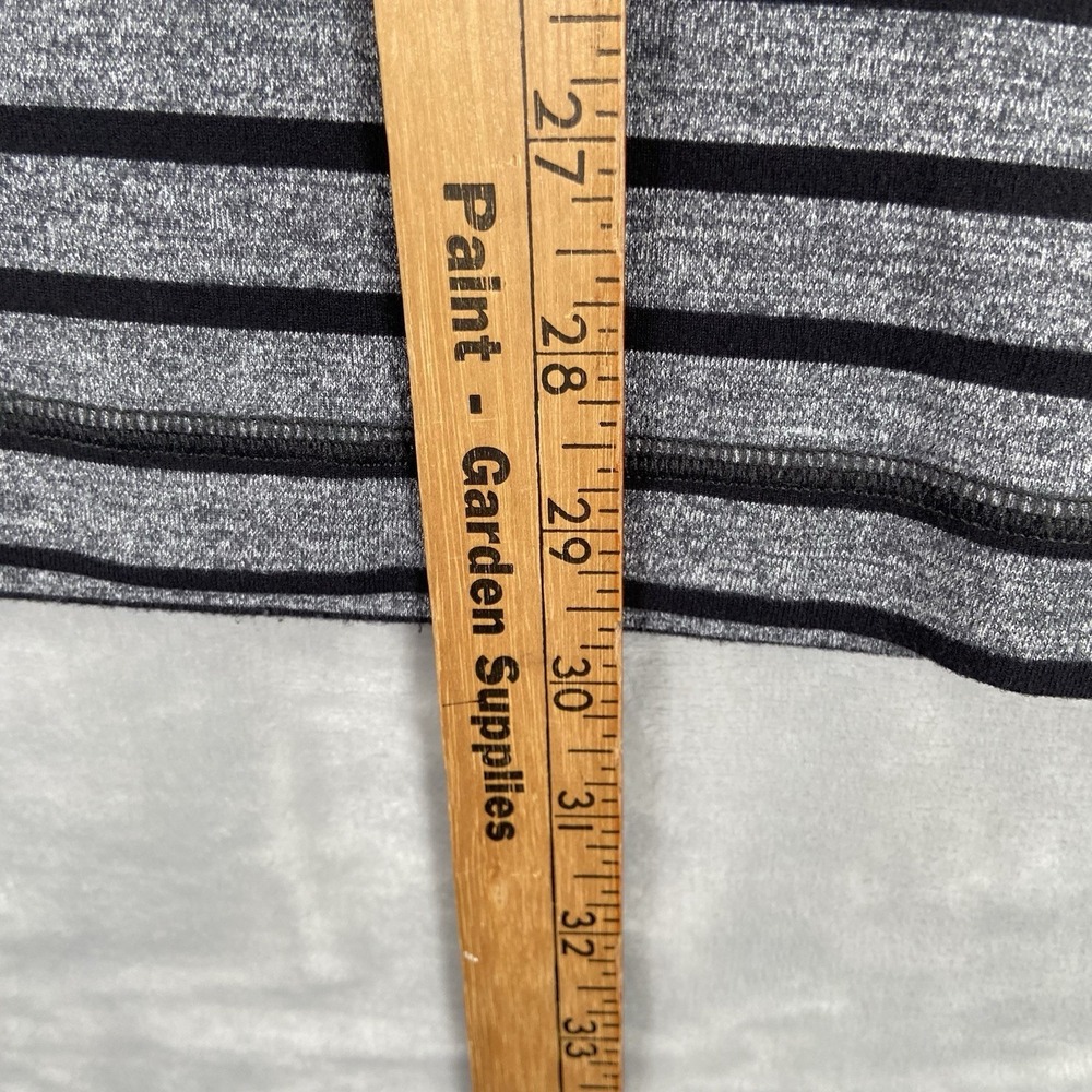 Lululemon Shirt men's Large Long Sleeve Performance Tee Striped Crew Neck Casual - Picture 8 of 11